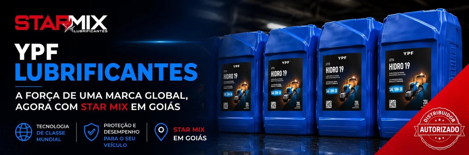 YPF Lubrificantes: a força de uma marca global, agora com a Star Mix em Goiás